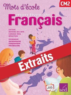 Mots d'école CM2 Extrait