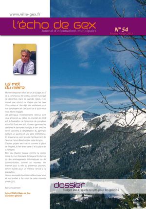 Echo de Gex n°54