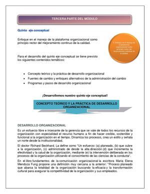 MODULO ORG Parte III