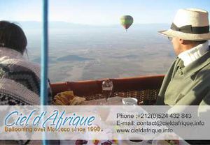 Ciel d'Afrique Ballooning over Morocco since 1990.