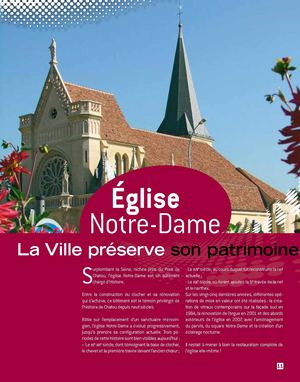 Rénovation de l'église Notre-Dame de Chatou