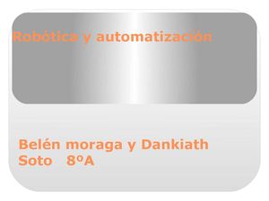 Robótica y automatización