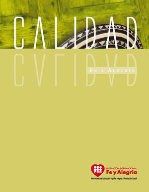 Revista 2 Calidad Fe y Alegría