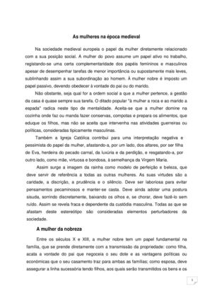 A Mulher na Idade Média