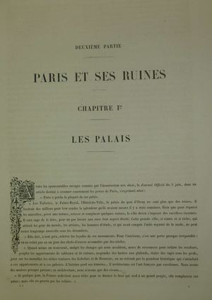 Paris et ses ruines (Deuxième partie)