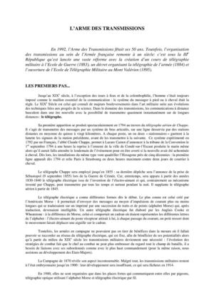 HISTOIRE DE L'ARME DES TRANS