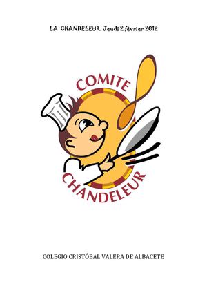 La chandeleur en el colegio Cristóbal Valera