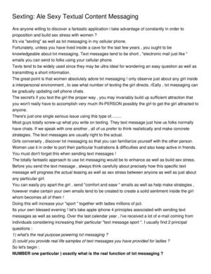 Sexting_ Ale Sexy Textual Content Messaging