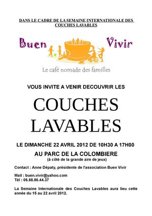 L'association dijonnaise Buen Vivir propose une rencontre sur les couches lavables
