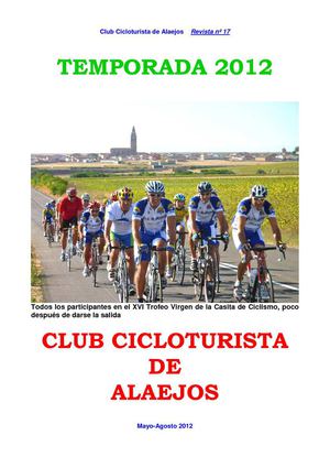 CLUB CICLISTA DE ALAEJOS TEMPORADA 2012