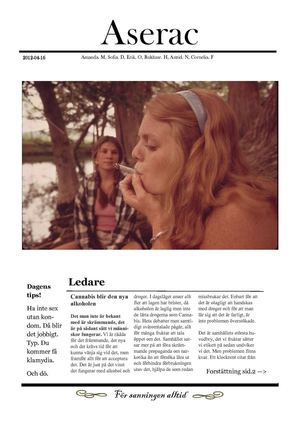 Aserac- Tidskrift om Socialt Utanförskap