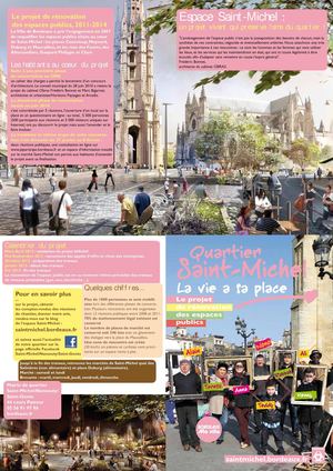 Nouvelle plaquette du quartier Saint-Michel