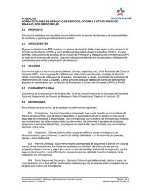 Desalojos de Edificios ACPanamá