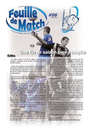 Feuille de Match n°6