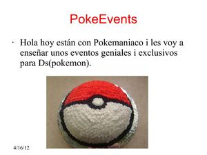 Eventos Pokemon