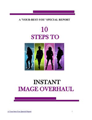 10 Steps to Instant Image Overhaul