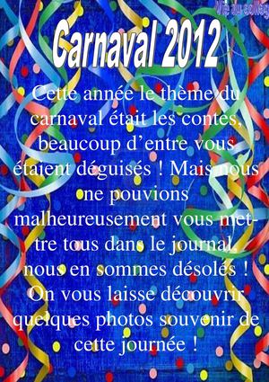 Scoop 8 p. 14 à 19 Carnaval