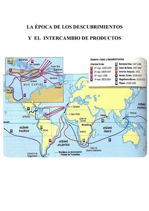 ALIMENTOS Y ANIMALES - DESCUBRIMIENTO DE AMÉRICA