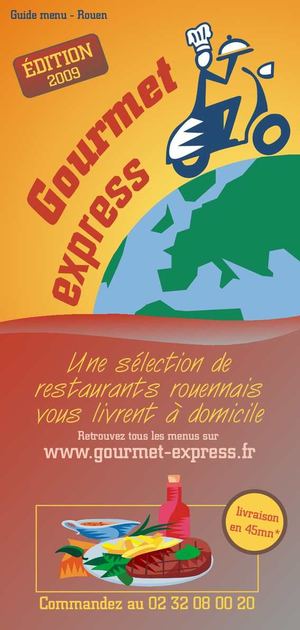 Livraison Rouen, à domicile - Gourmet Express - www.gourmet-express.fr