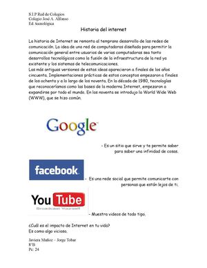 Historia del Internet 