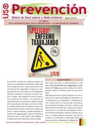 Boletín de Prevención, 04-12
