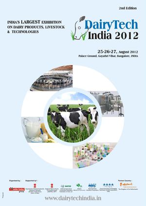 DairyTech India 2012 - International Exhibition 24-26 Aug. Bangalore