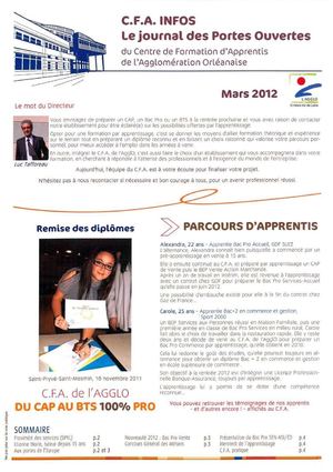 Journal des Portes Ouvertes 2012