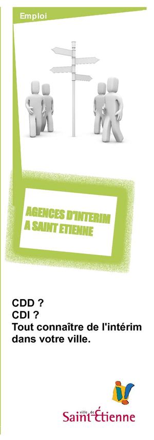 Intérim à Saint-Etienne