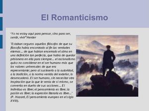 El Romanticismo