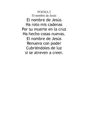 el nombre de jesus
