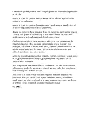 Cuando te vi aprendí 