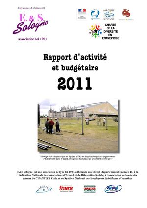Rapport d'activité et budgétaire E&S 2011
