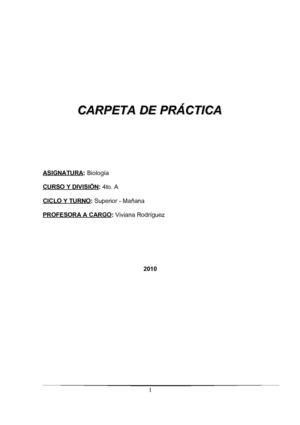 PLANTEO DIDÁCTICO - BIOLOGÍA 4TO. AÑO
