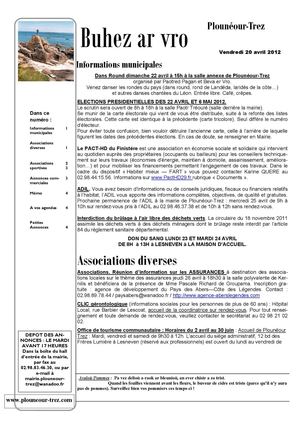 BIM du 20 avril 2012