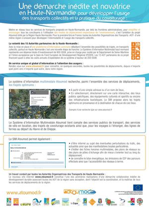 Région Haute-Normandie : Atoumod, une démarche inédite !