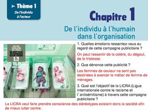 *Un diaporama extrait du CD-Rom du professeur Sciences de gestion