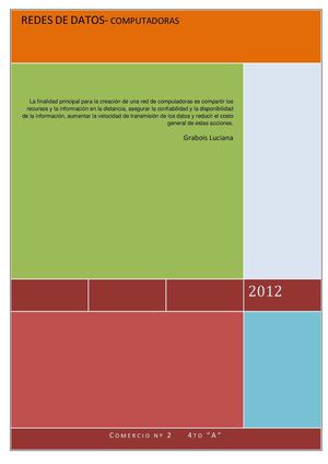 Redes de datos 