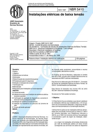 10 NBR 5410-97
