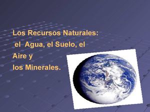 Recursos Naturales