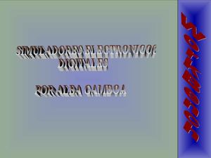 Simuladores electrónicos digitales