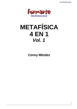 Conny Mendez - Metafísica 4 en 1