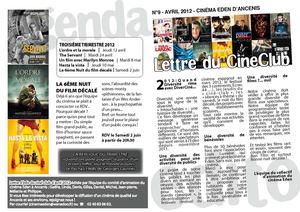 Lettre Cinéma N°9