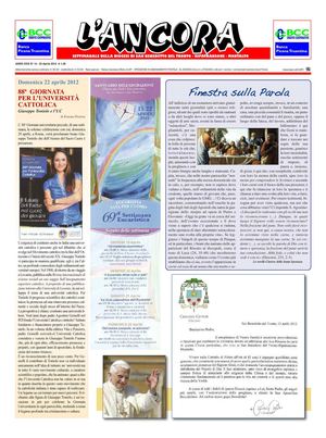 ANNO XXIX N 14  22 Aprile 2012