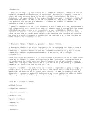 CONCEPTO DE LA EDUCACION FISICA