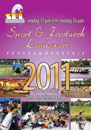 Programmaboekje Sport- en Feestweek 2011
