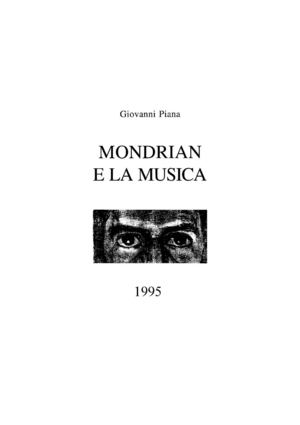 Mondrian e la musica - di Giovanni Piana