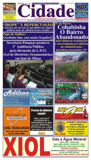Jornal Cidade de Itaú de Minas - Edição nº 38 de 20/04/2012