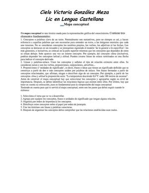 GUIA PARA LA ELABORACIÓN DE MAPAS CONCEPTUALES