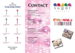 Brochure: Sugar Factory