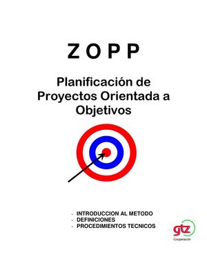 Planeación de proyectos orientada a objetivos